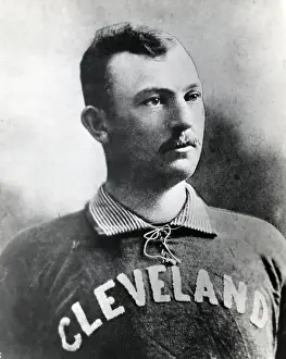 Pitcher Prints: Cy Young Wearing a Cleveland Shirt
