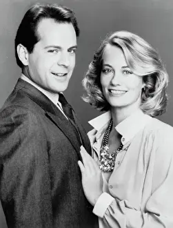 Cybill Shepherd and Bruce Willis in Moonlighting