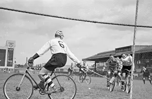 Sporting Oddities Prints: Cycle Polo Match