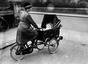 Inventions And Innovations Prints: Cycle Pram