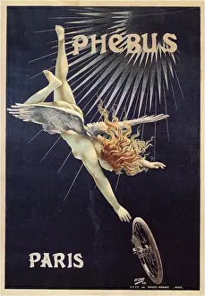 Bicycle Prints: Cycles Phébus, ca 1896. From a private collection