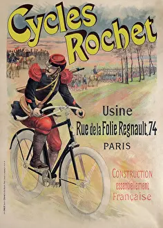 Troops Prints: Cycles Rochet - Construction essentiellement Française