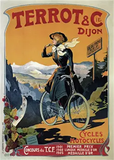 Bicycle Prints: Cycles Terrot & Cie, 1905. From a private collection
