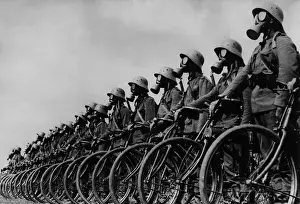 In Line Prints: Cycling Germans