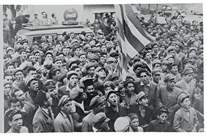 Nicosia Prints: Cypriot Student Demonstrators Protest Arrests