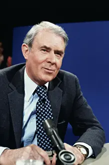 Cyrus R Prints: Cyrus Vance Appearing on Television Show