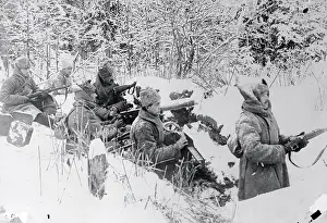 Siberia Prints: Czarist Soldiers Fighting the Bolsheviks