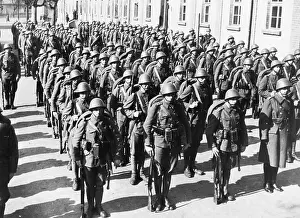 Attention Prints: Czechoslovakian Army at Attention