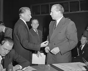 Diplomacy Prints: Dag Hammarskjold and Jakob Malik