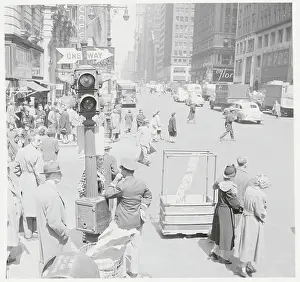 Daily Activity in New York's Garment Center