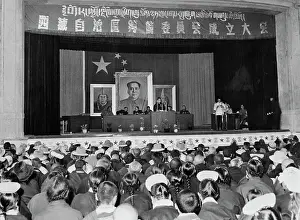 Lhasa Prints: Dalai Lama Makes a Speech