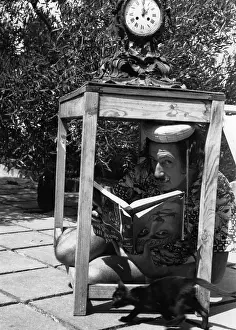 P Dali Salvador Prints: Dali Hides His Talent