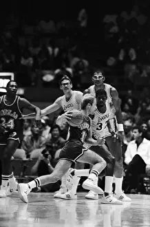 Dallas Mavericks Brad Davis Playing Defense