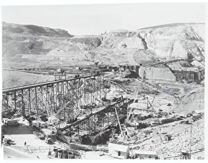 Dam Site Under Construction