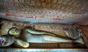 Images Dated 12th September 2015: Dambulla - Cave temple - Sri Lanka