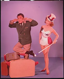 Striking Prints: Bill Dana in Publicity Handout for The Bill Dana Show