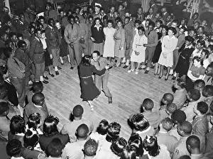 Dance Floor Prints: Dance at Fort Bragg