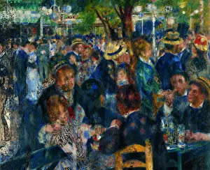 Lamp Prints: Dance at Le moulin de la Galette (Il Bal au Moulin de la Galette)