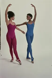 Huty33950 Prints: Dance Theatre Of Harlem Studio Portrait