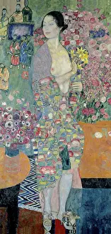 Klimt Prints: The Dancer, ca 1916-1918. Artist: Klimt, Gustav (1862-1918)