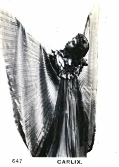 Dancer Carlix, Ogden's Cigarette Card, 1894-1907