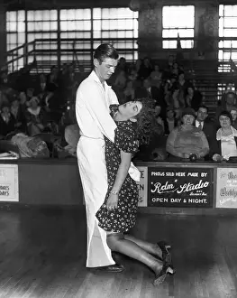 Dancer Holding His Exhausted Partner
