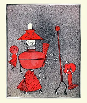 Lamp Prints: The Dancers
