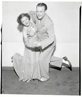 Dancers Demonstrating Popular New Dance