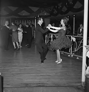 Dancers Doing the Lindy Hop at Roseland