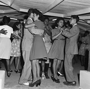 Night Club Prints: Dancers In The Dominican Republic