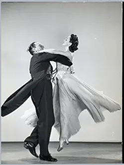Educational Demonstration Prints: Dancers Executing a Spin