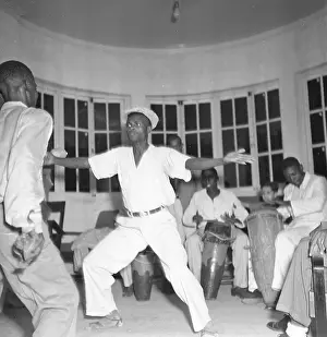 Acr046399 Prints: Dancers In Haiti