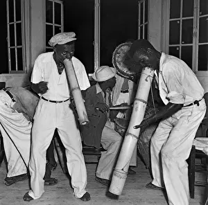 Drums Prints: Dancers In Haiti
