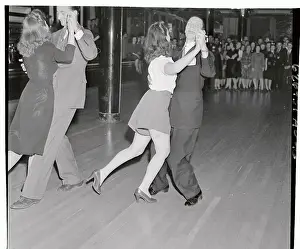 Dancers Performing on Dance Floor