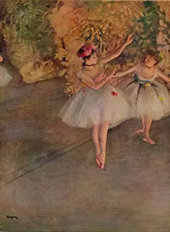 Degas Prints: Two Dancers on Stage1874