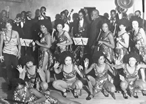Orchestra Prints: Dancers Surround Jack Johnson & Band