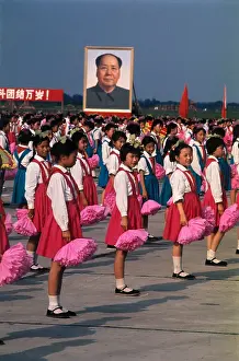 Pre Teen Girl Prints: Dancing Girls Welcoming Prince Norodom