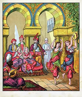 Tales Prints: Dancing in the Palace