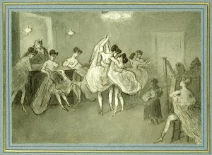Funny Prints: Dancing Women in a Brothel, 1850