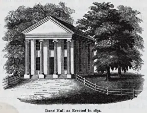 University Prints: Dane Hall at Harvard University Law School