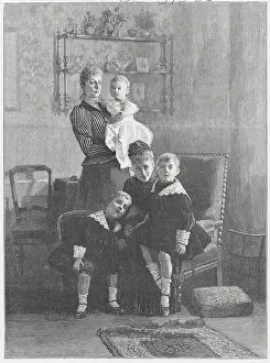 Nurturing Prints: Danish Female Royalty and Children