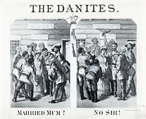 The Danites: Men Surrounding Woman