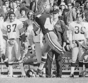 Pittsburgh Steelers Prints: Danny Abramowicz Hauls in Pass
