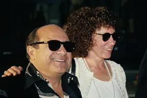 Huty33038 Prints: Danny DeVito And Rhea Perlman Attend Renaissance Man Premiere