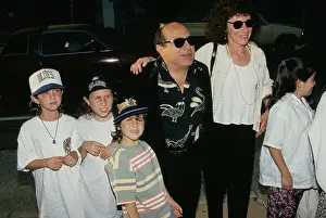 Huty33038 Prints: Danny DeVito and Rhea Perlman Attend Renaissance Man Premiere