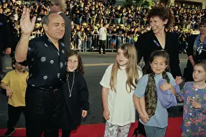 Danny DeVito, Rhea Perlman And Family Attend Batman Returns Premiere