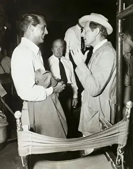 Danny Kaye Talking with Cary Grant