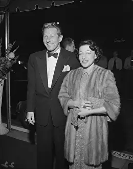 Spouse Prints: Danny Kaye With His Wife Sylvia Fine