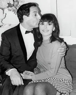 Danny Thomas Kissing Daughter Marlo