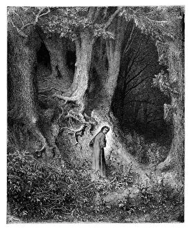 Images Dated 12th July 2015: Dantes inferno engraving